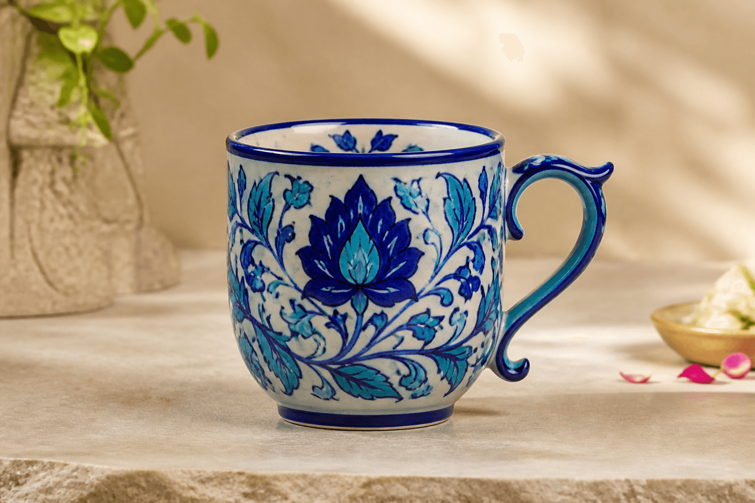 Multani Blue Pottery Tea Mug